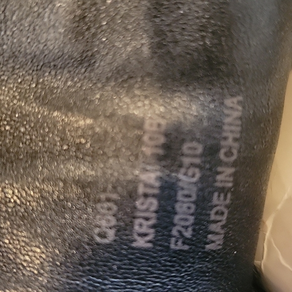 Gorgeous Black Krista Coach Tall Boots - Picture 7 of 7